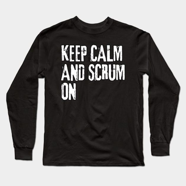 Scrum-tastic: Memes Galore Sticker and T-Shirt Collection Long Sleeve T-Shirt by RetroStickerHub